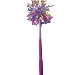 Pom Pom Pen Purple Kids Girl Stationary Women Boy Office